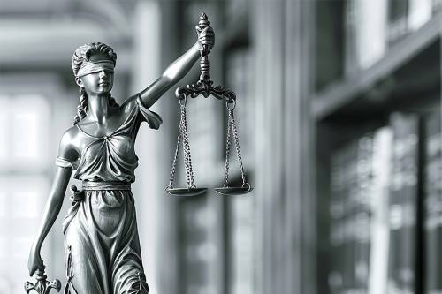 Foto: Statue von Justitia