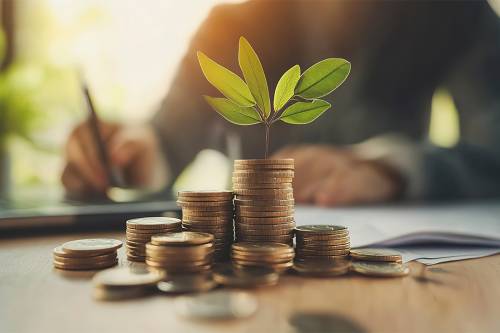 Foto: Ein Haufen Münzen